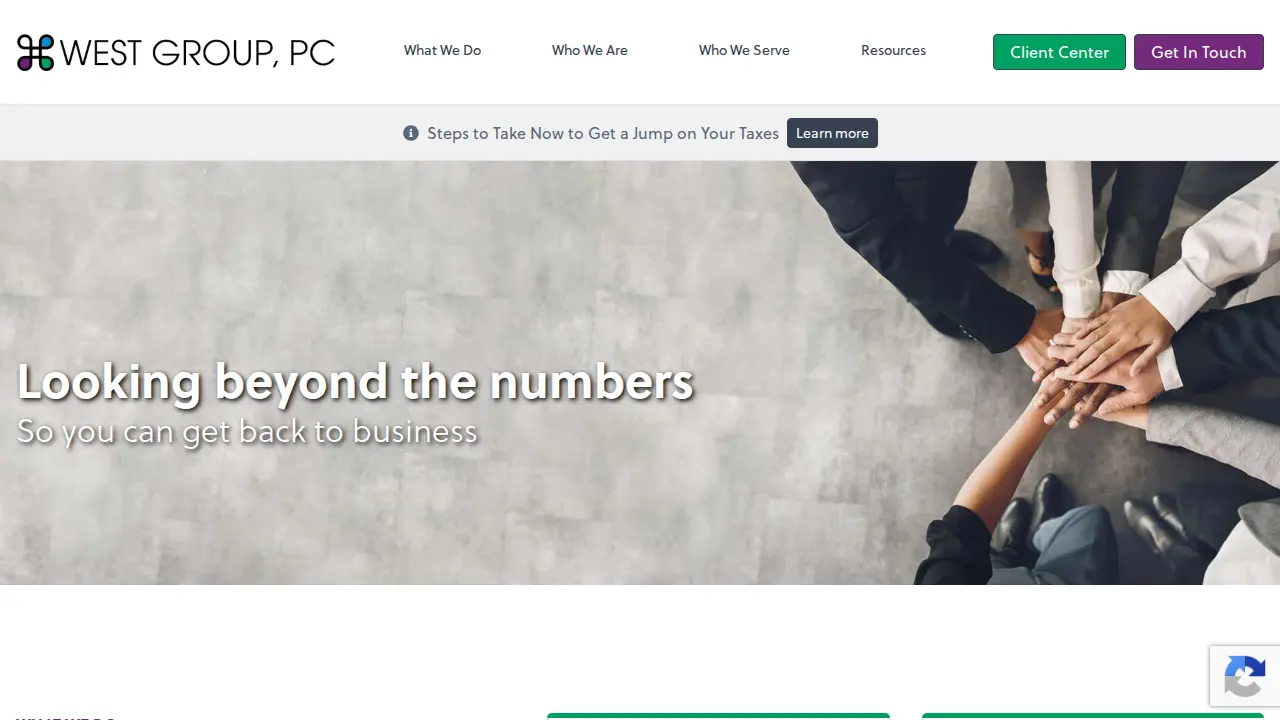 West Group, PC website