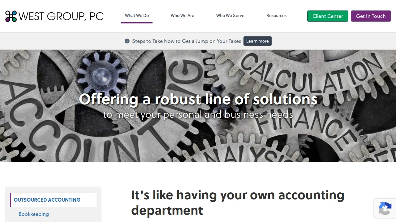 West Group, PC page