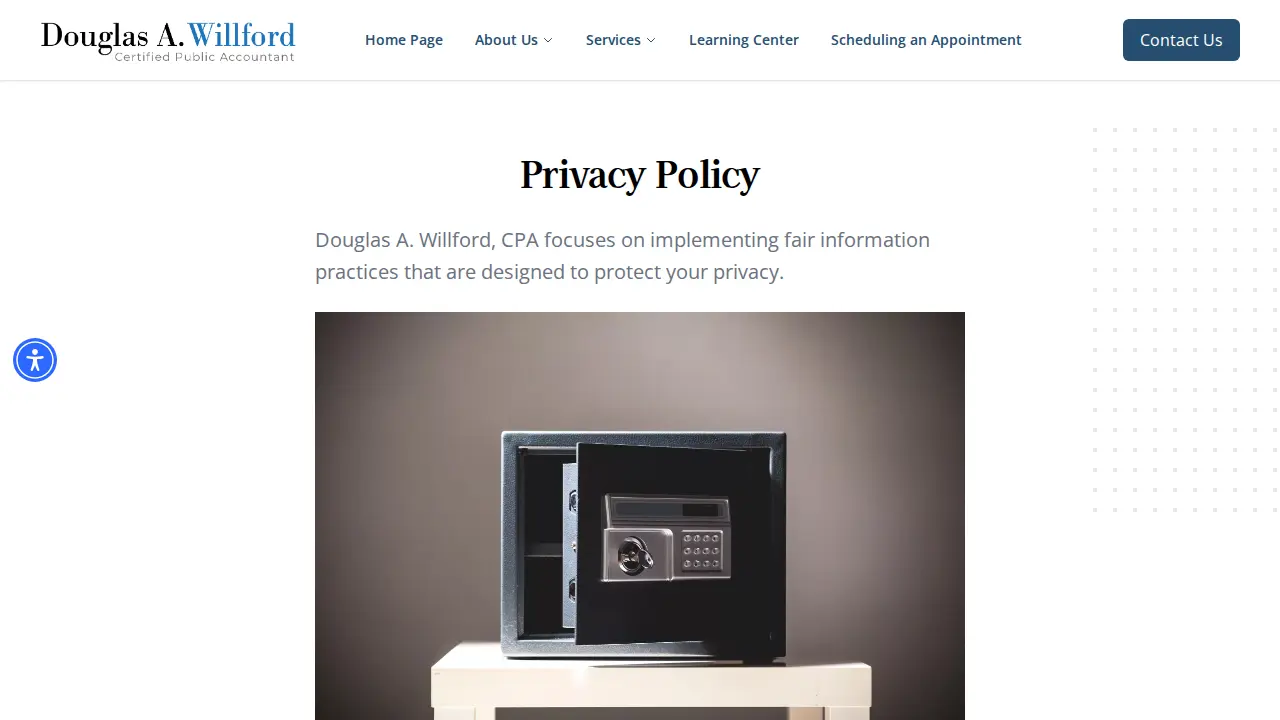 Douglas A Willford, CPA page