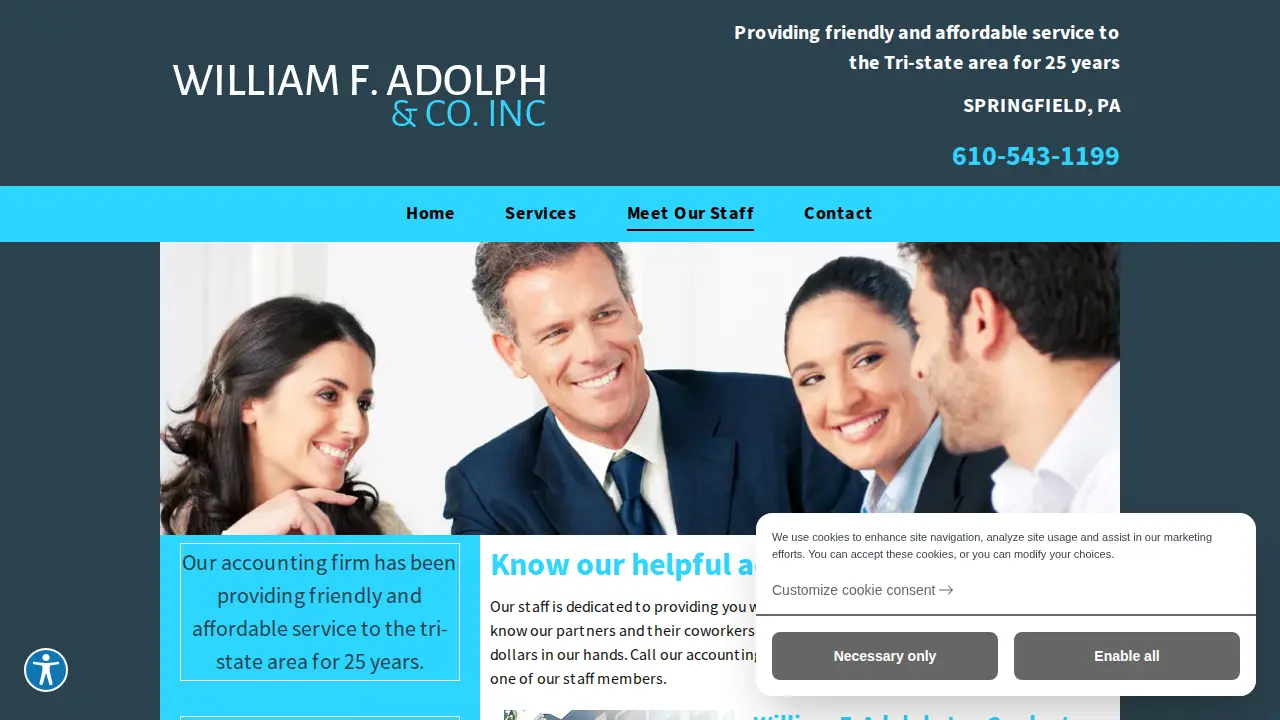 William F. Adolph & Co. Inc page