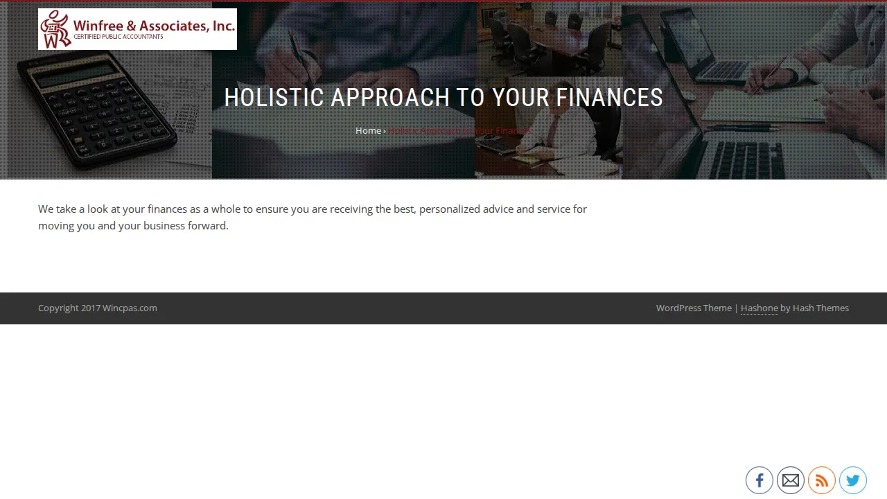 Winfree & Associates page