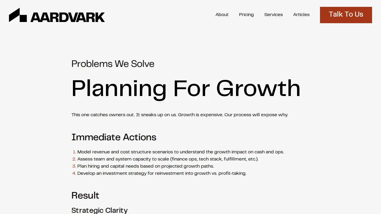 Aardvark page