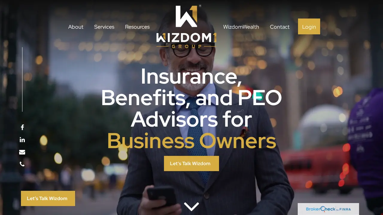 WizdomFinancial Advisors LLC page