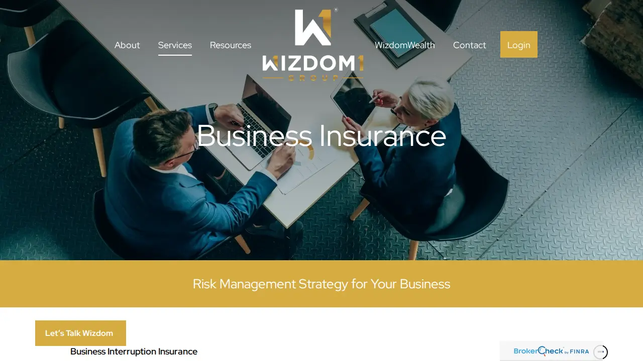 WizdomFinancial Advisors LLC page