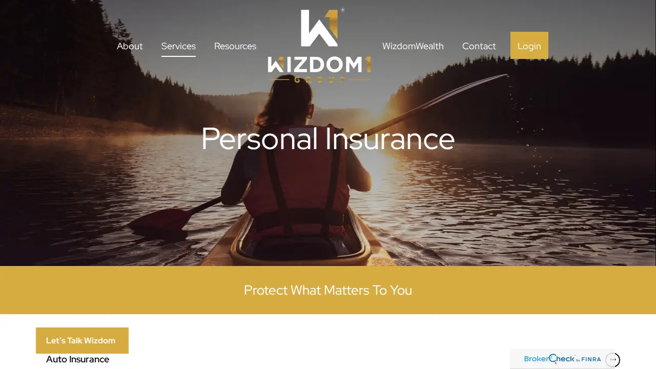 WizdomFinancial Advisors LLC page