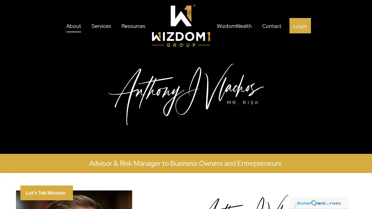 WizdomFinancial Advisors LLC page