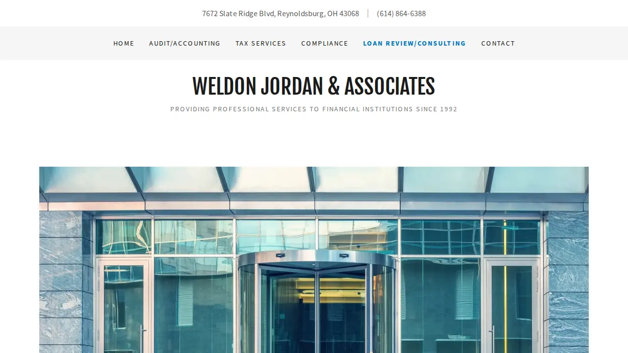 Weldon Jordan & Associates page