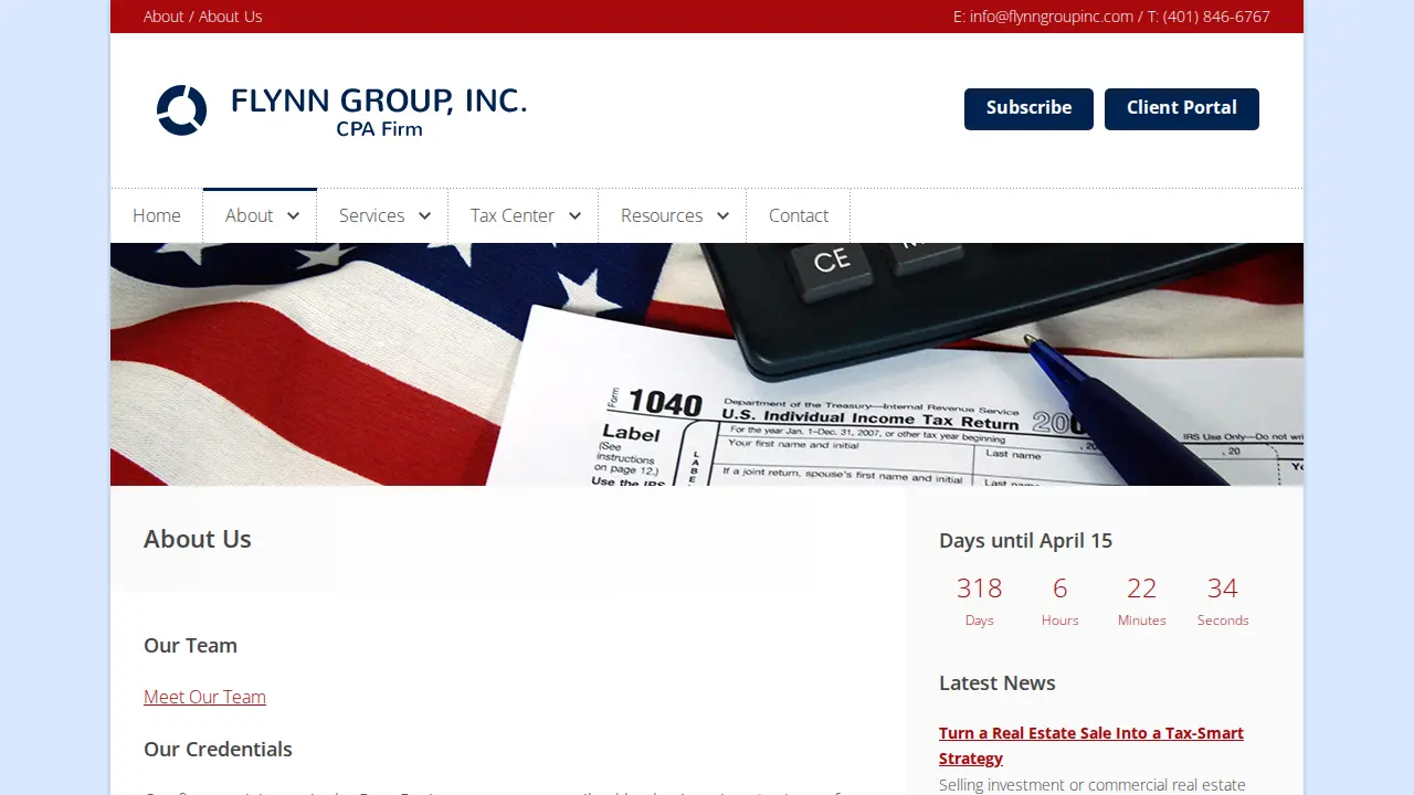 Flynn Group Inc. page