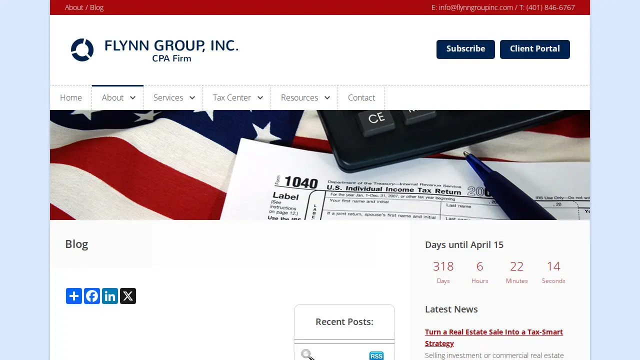 Flynn Group Inc. page