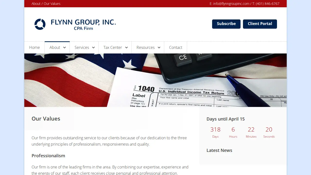 Flynn Group Inc. page
