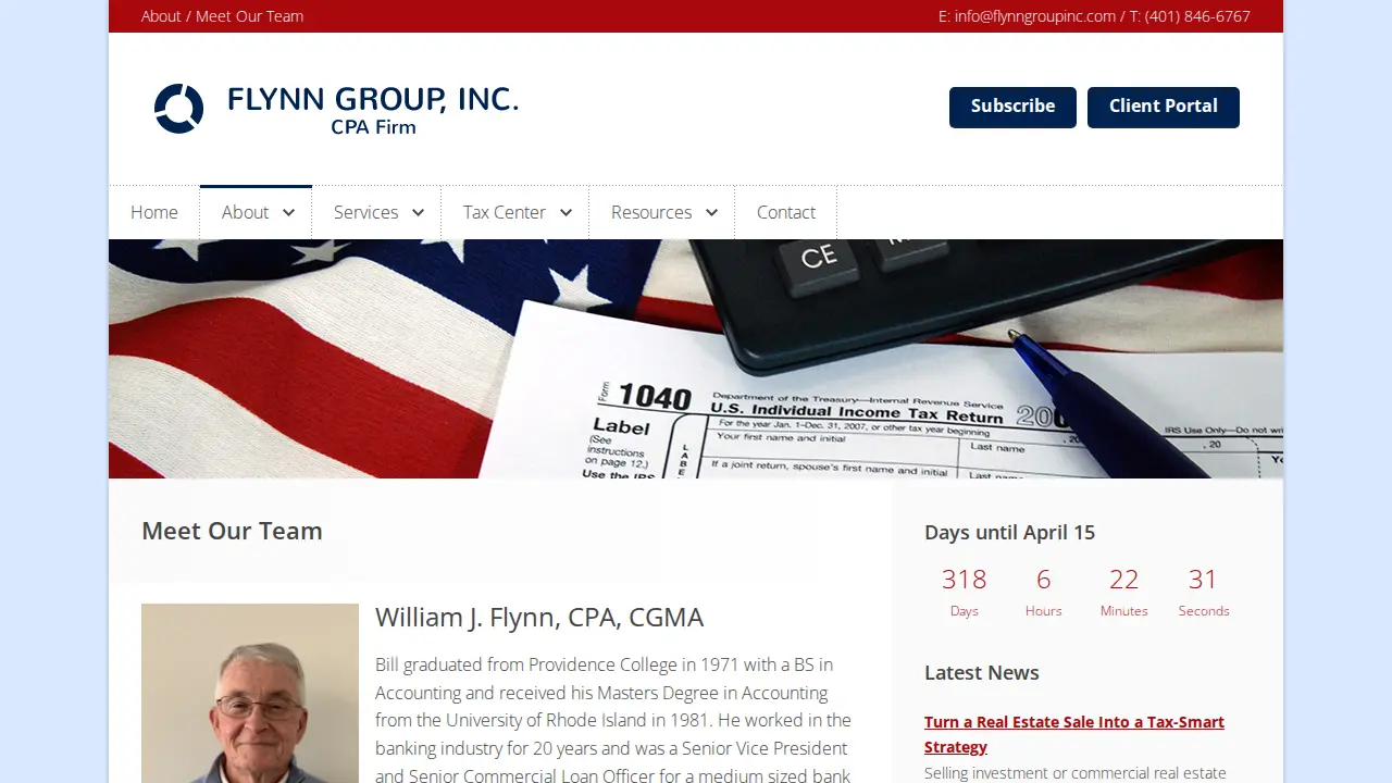 Flynn Group Inc. page