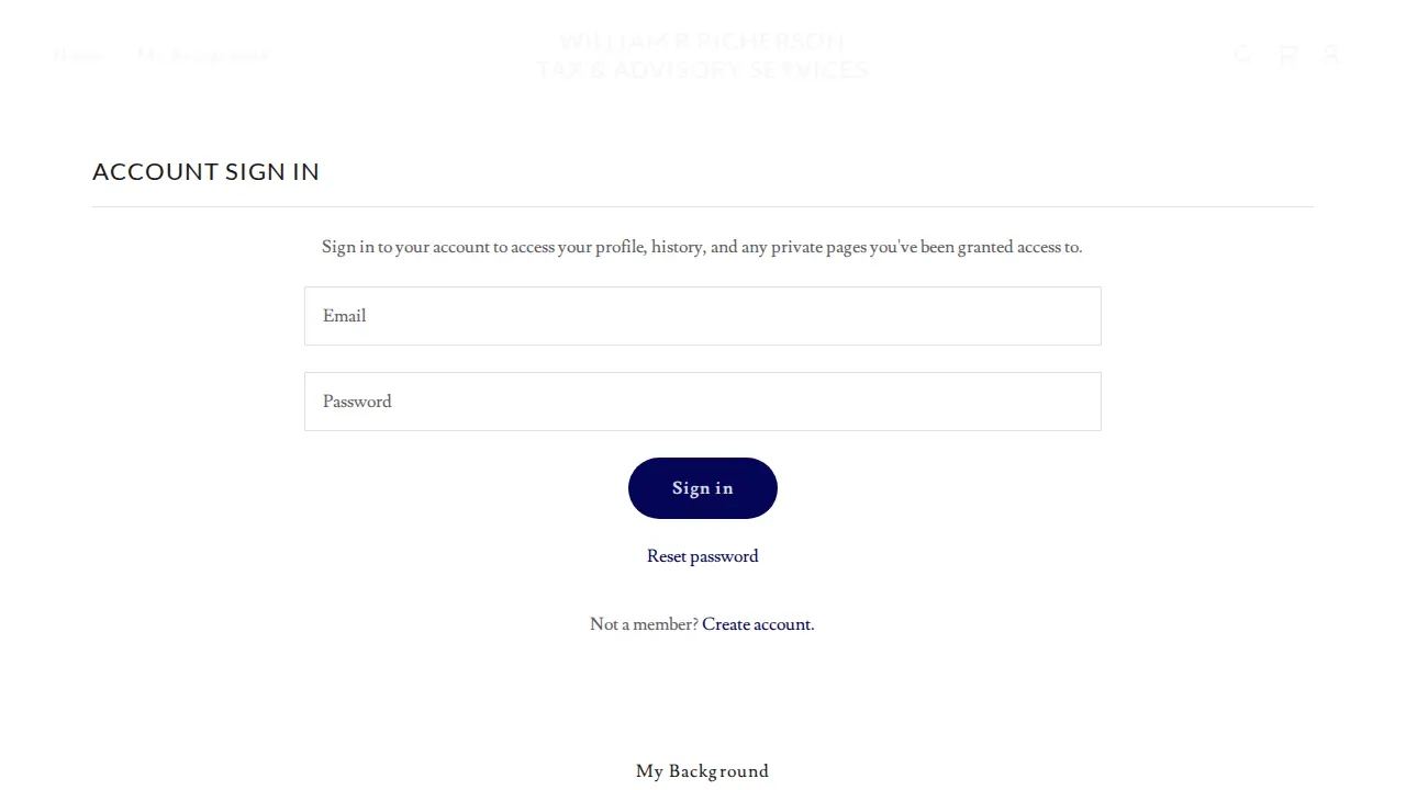 WmRR Tax page