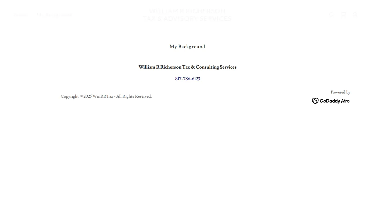 WmRR Tax page