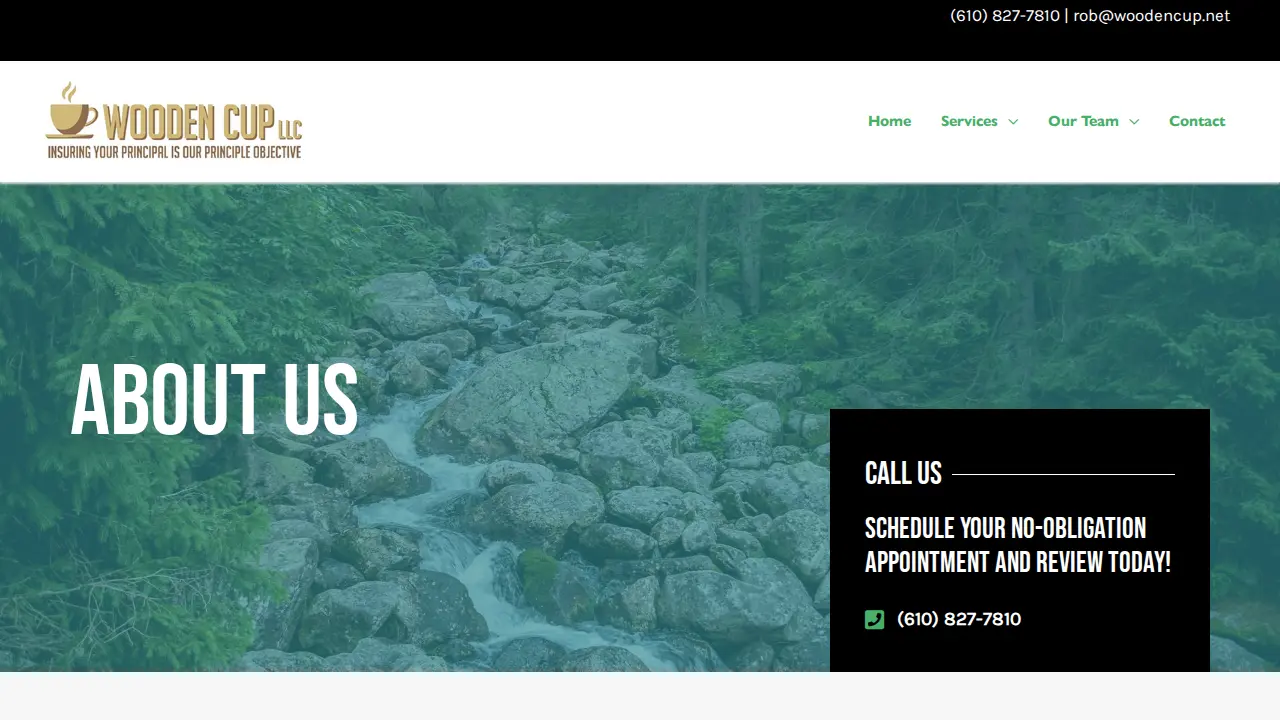 Wooden Cup LLC page