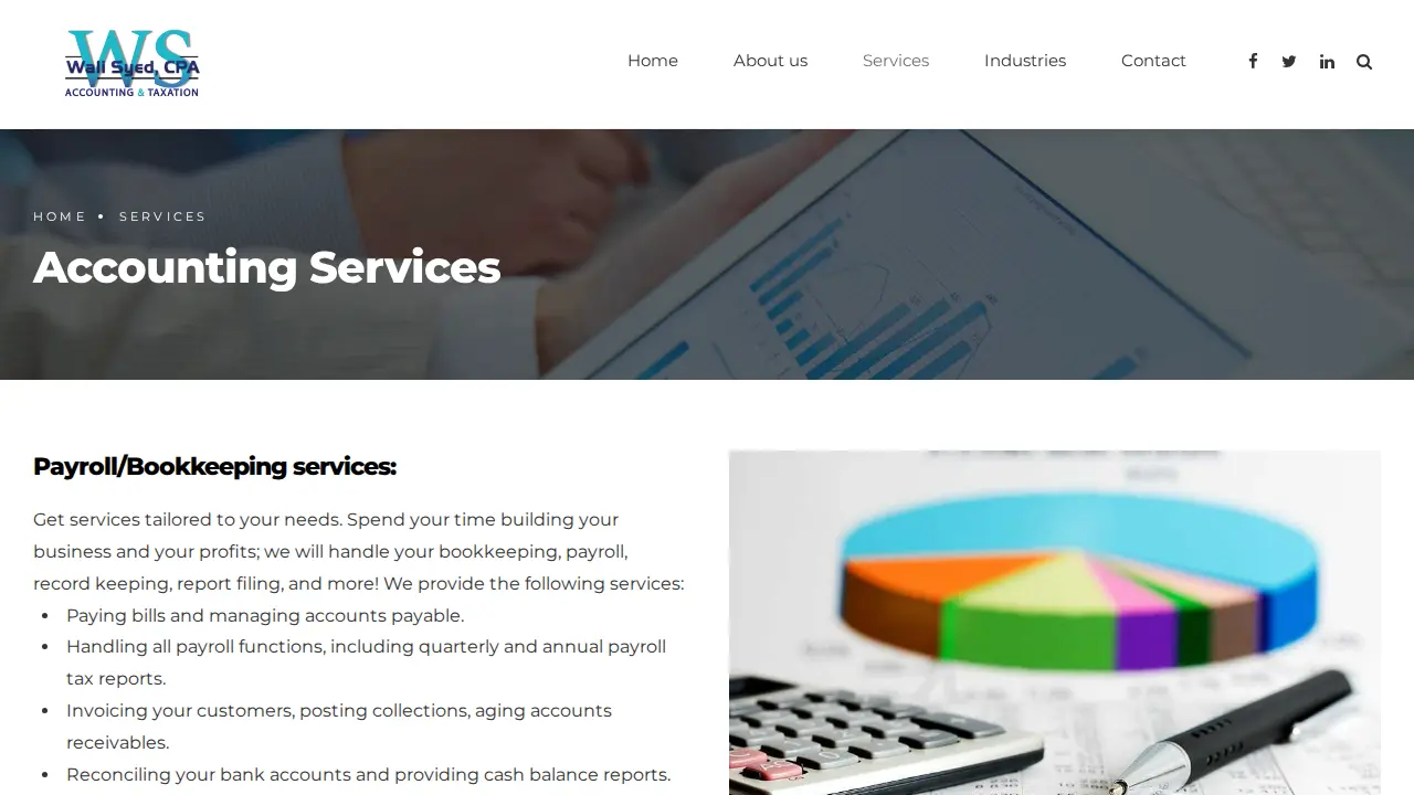 Wali Syed, CPA - Tax/Accounting page