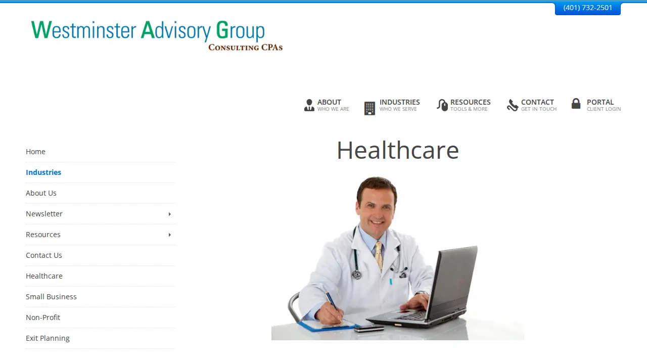 Westminster Advisory Group page