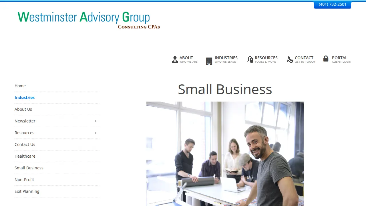 Westminster Advisory Group page