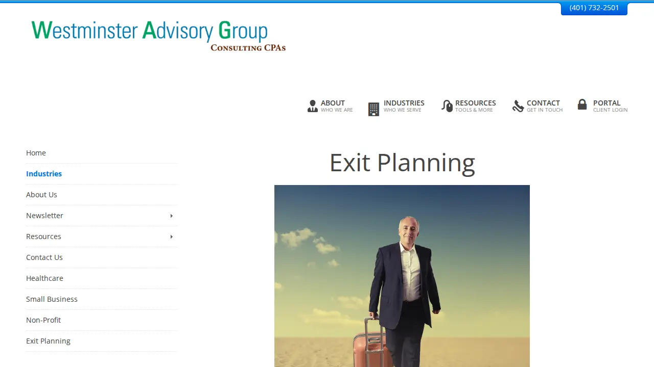 Westminster Advisory Group page