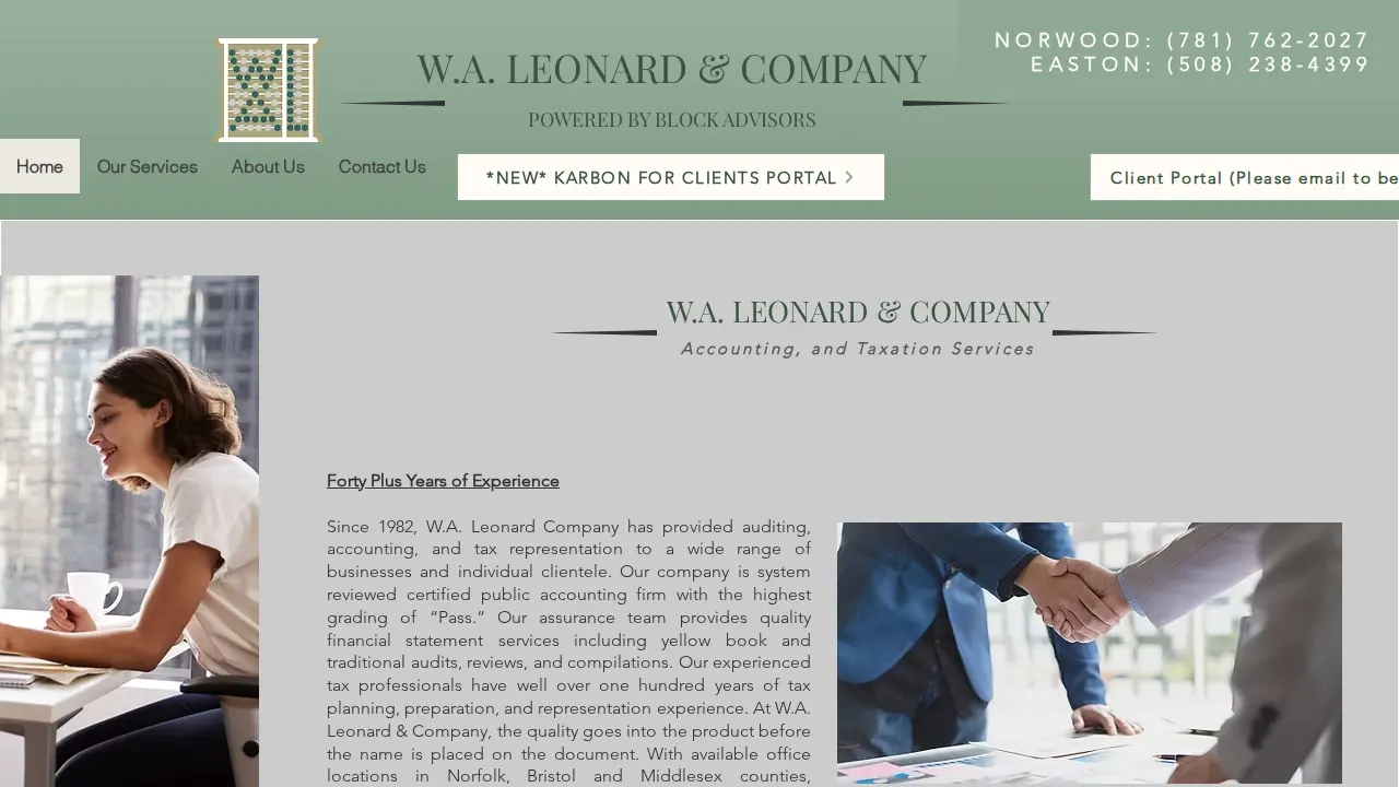 W A Leonard & Company PC