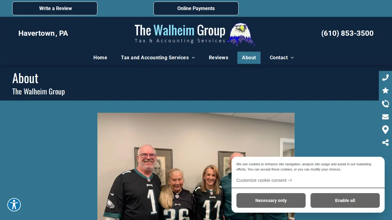 The Walheim Group page
