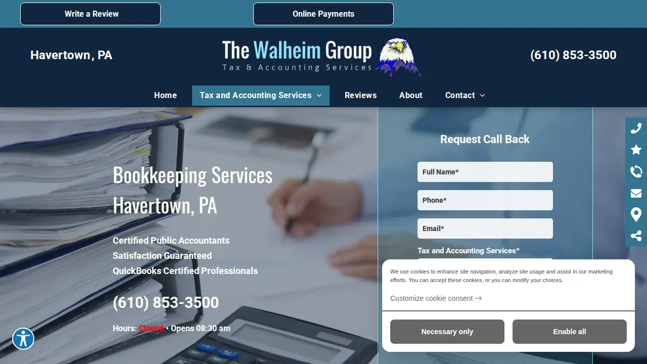The Walheim Group page
