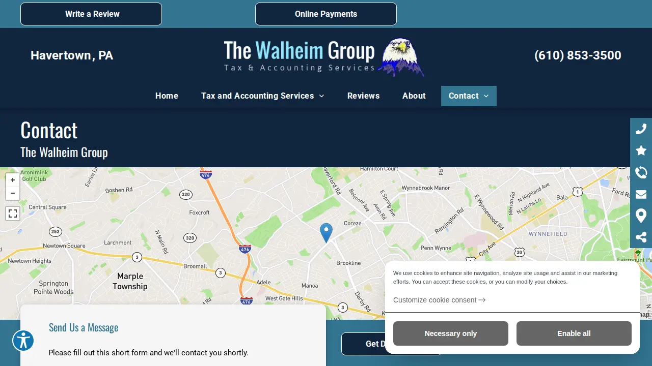 The Walheim Group page