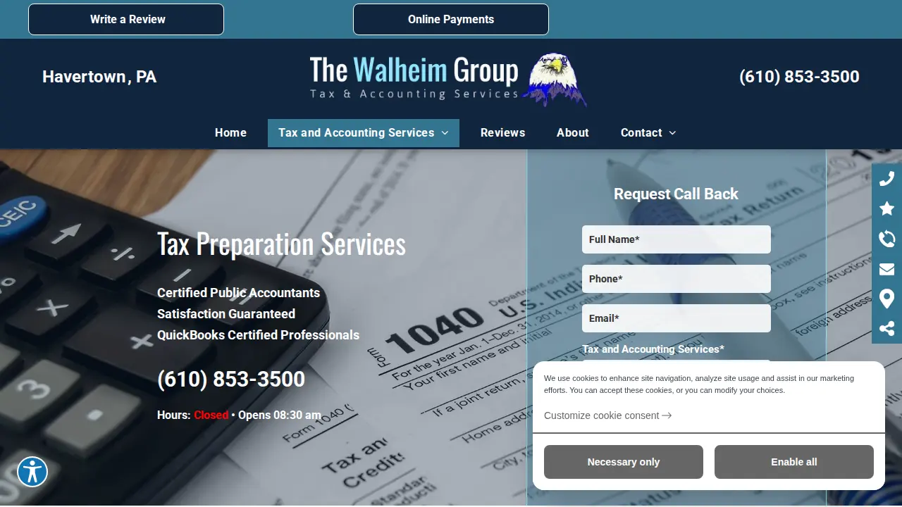 The Walheim Group page