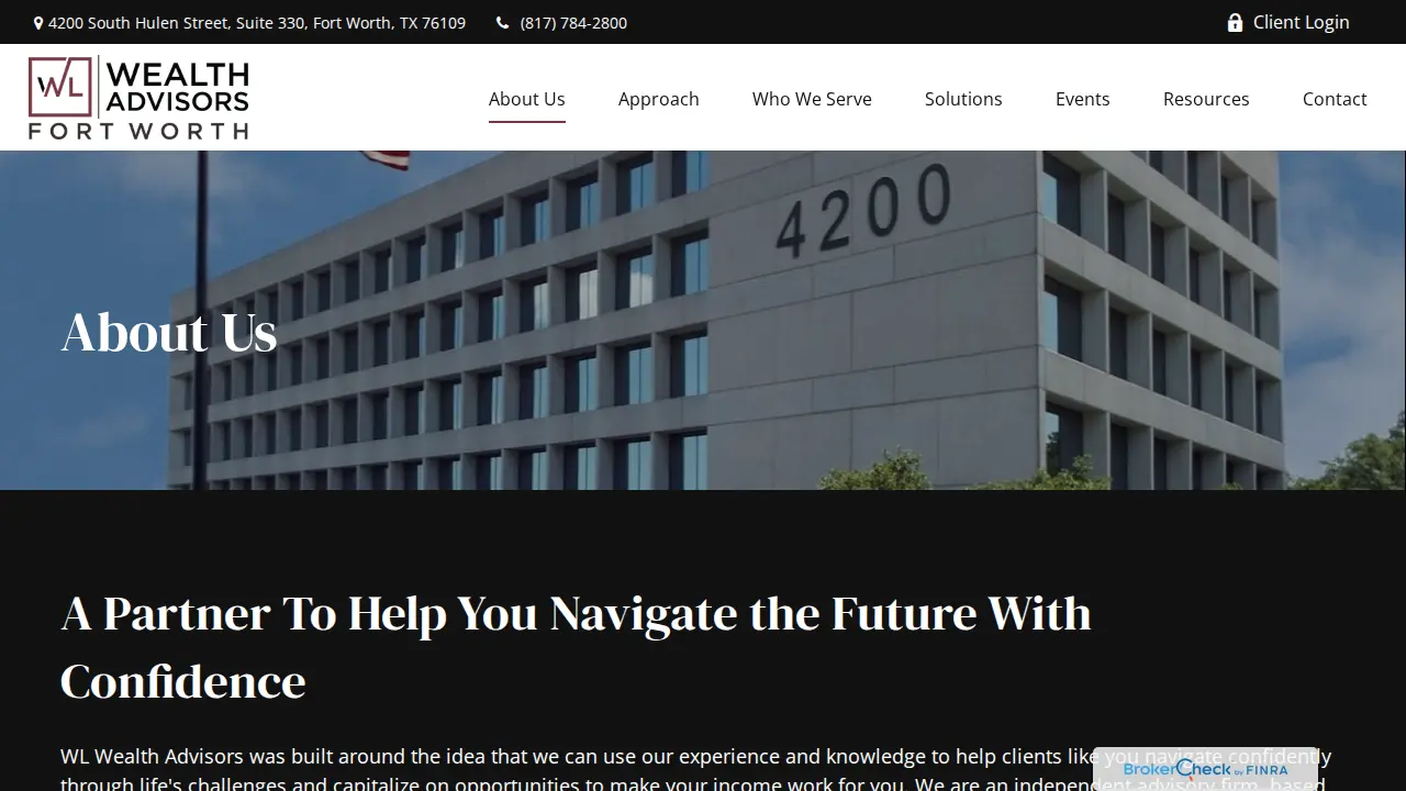Walton Lourcey Wealth Advisors page