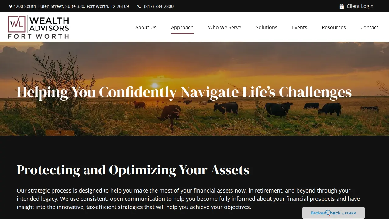 Walton Lourcey Wealth Advisors page