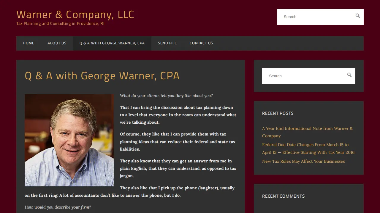 Warner & Co, LLC page