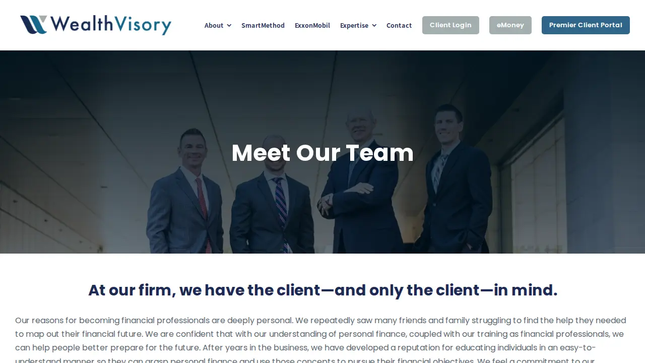 Waters Financial Planning page