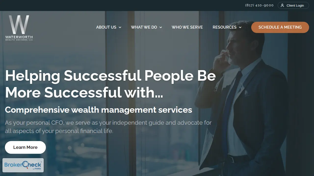 Waterworth Wealth Advisors, LLC page