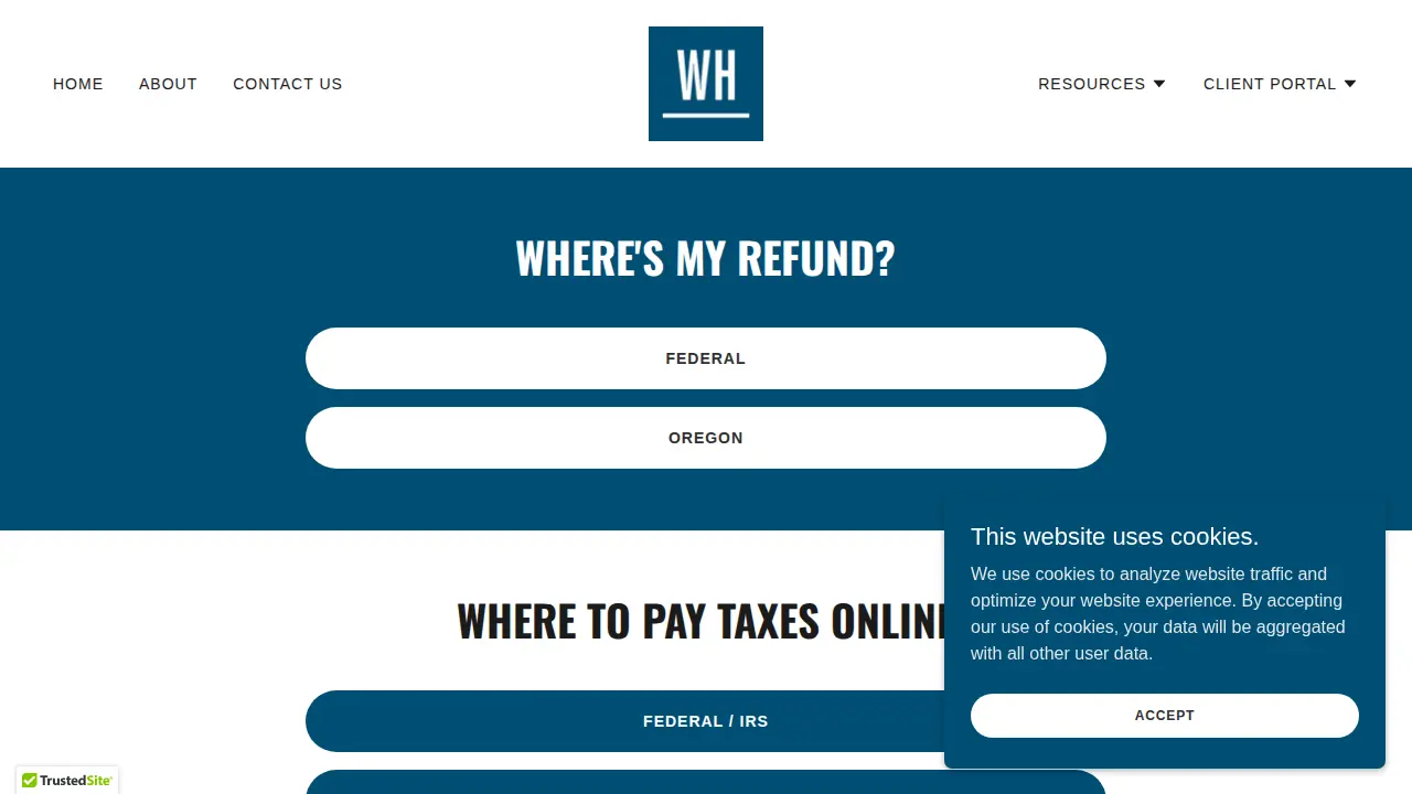 Watt Howes Tax Group page