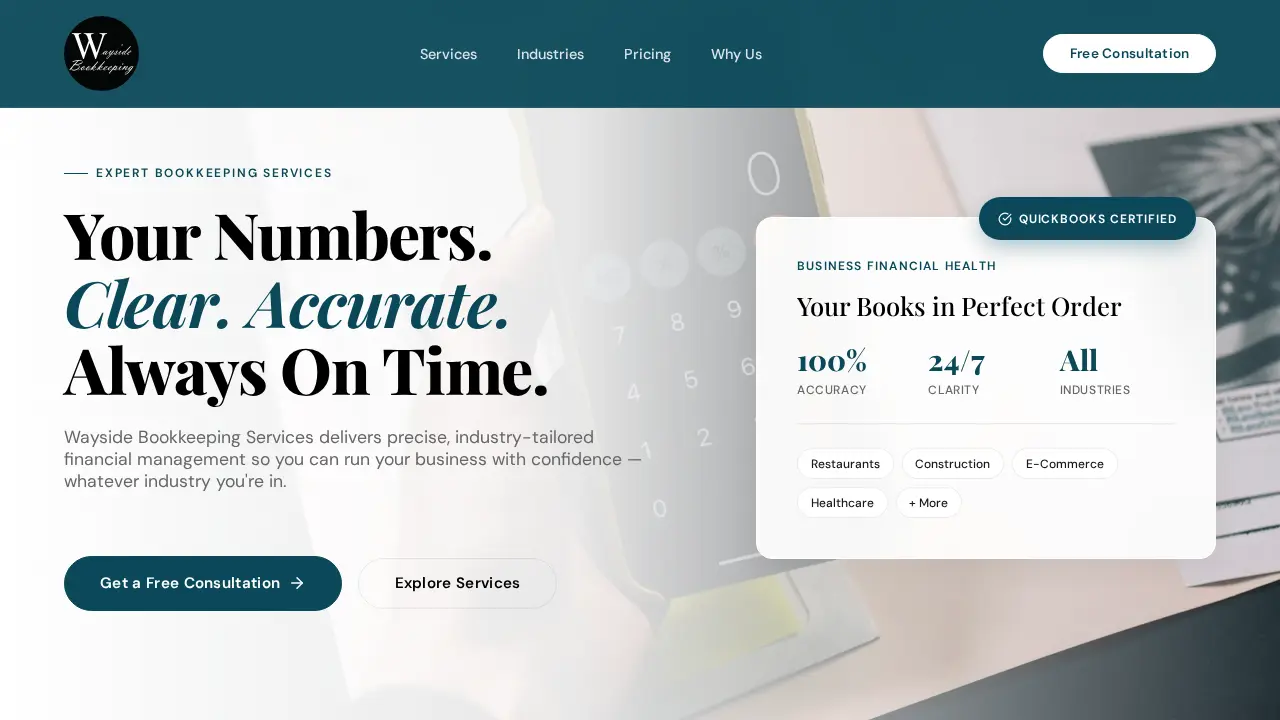 Wayside Bookkeeping Services, LLC page