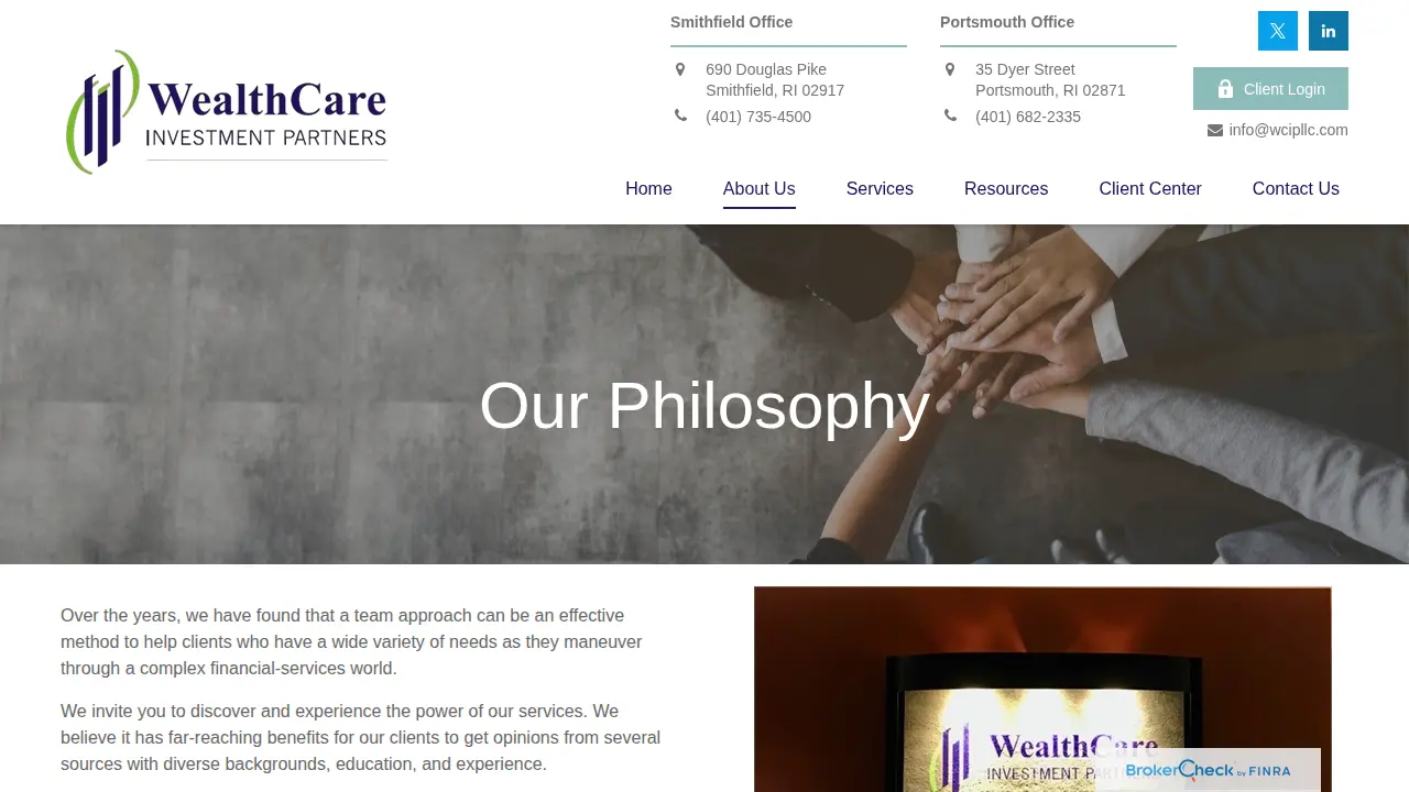 WealthCare Investment Partners, LLC page