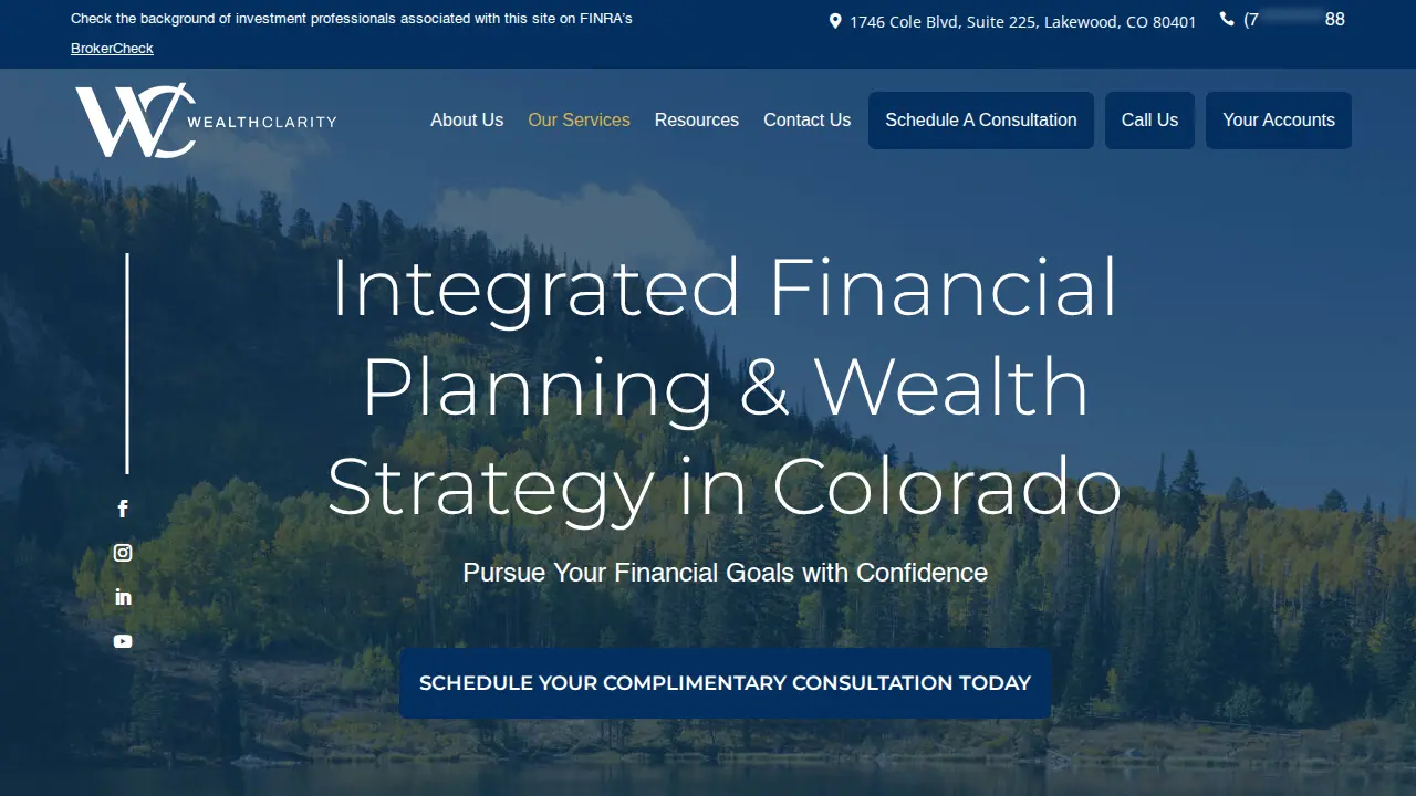 WealthClarity | Capital Management page