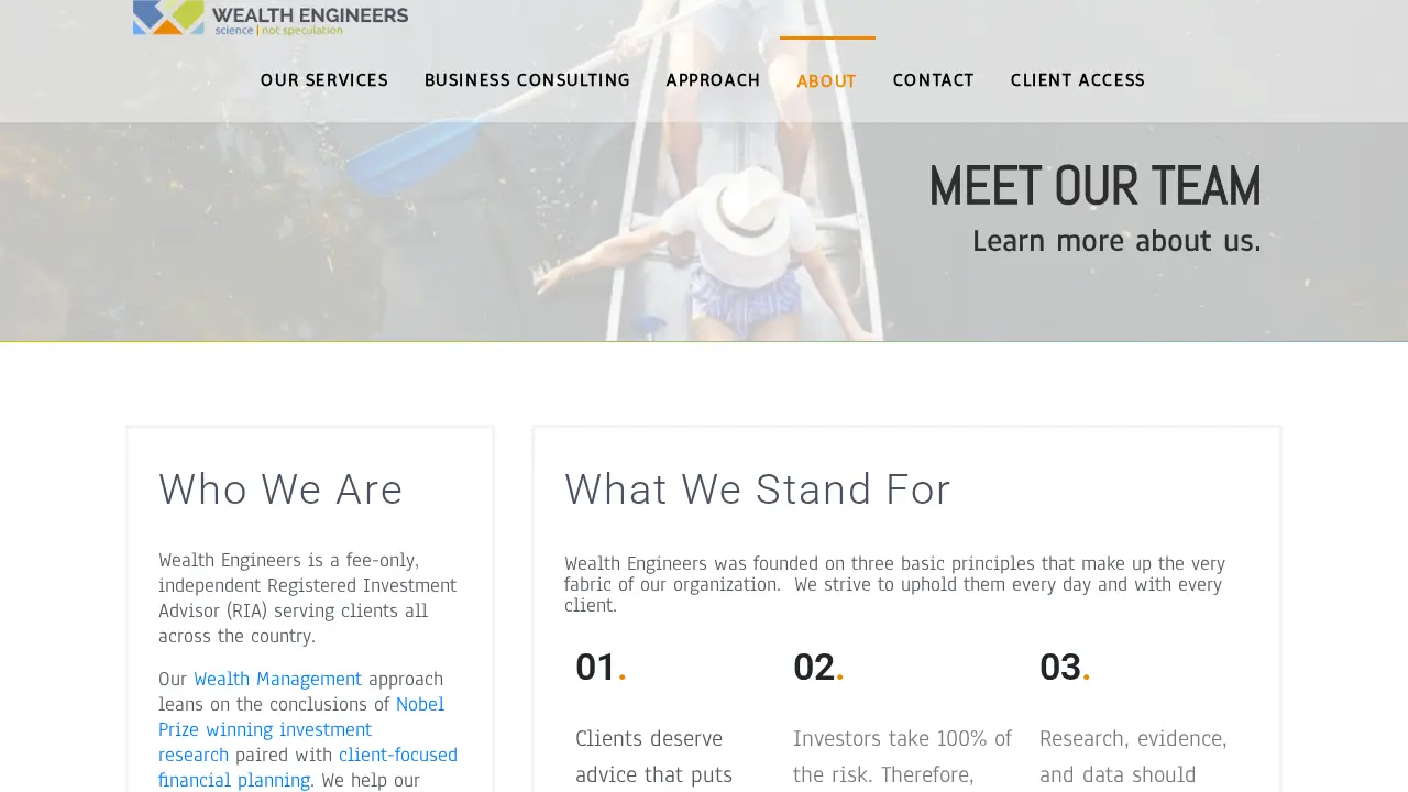 Wealth Engineers, LLC page