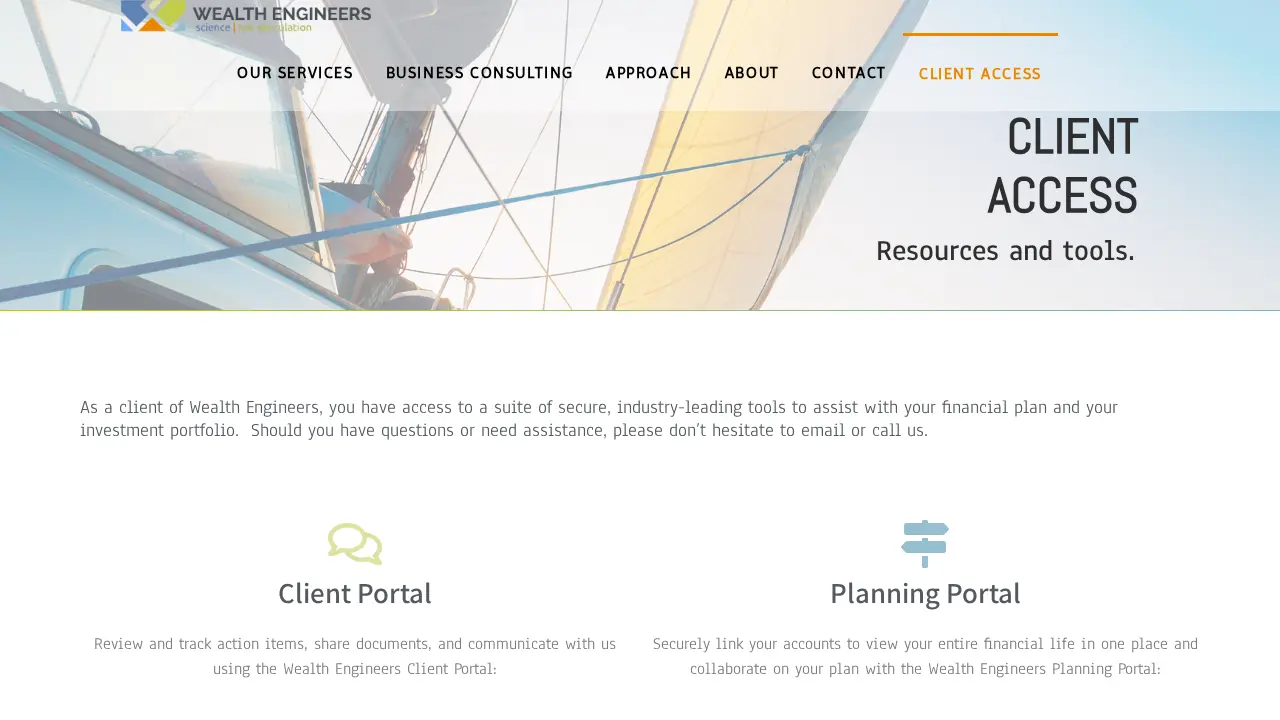 Wealth Engineers, LLC page
