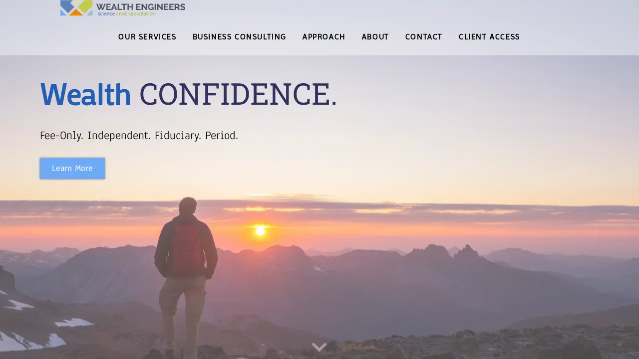 Wealth Engineers, LLC website