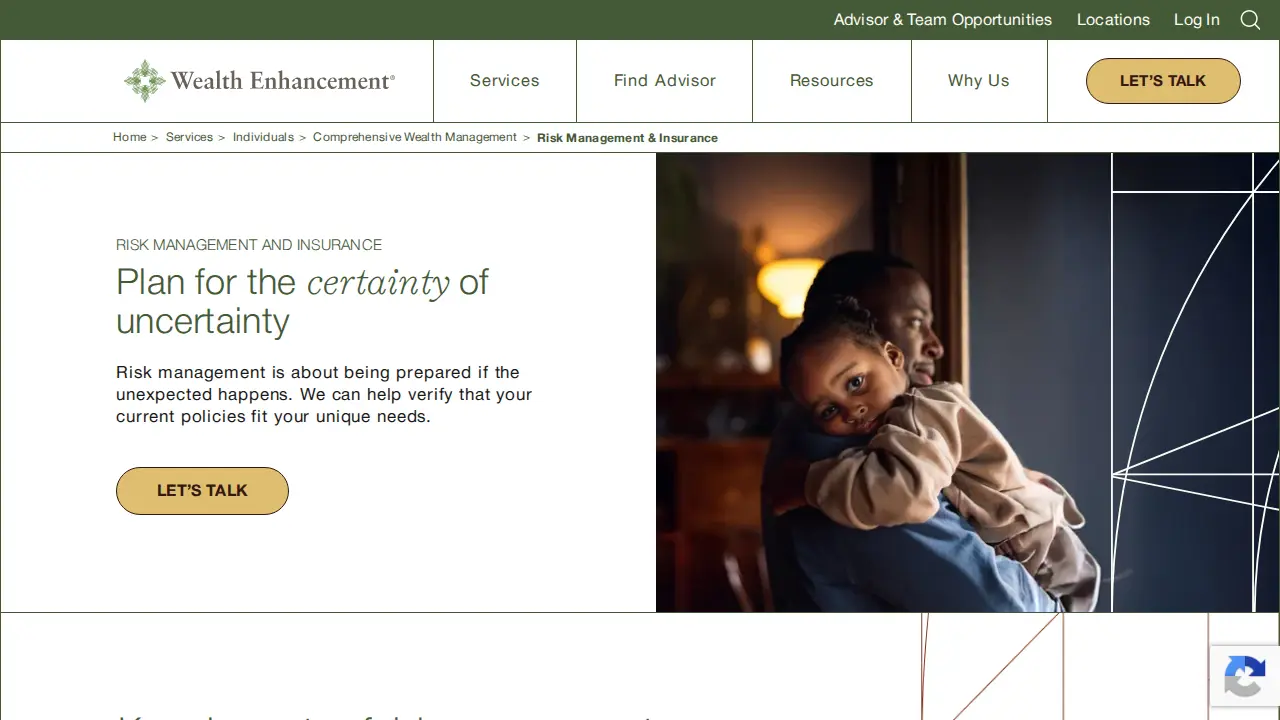 Wealth Enhancement Group page