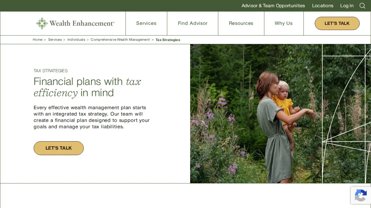 Wealth Enhancement Group page