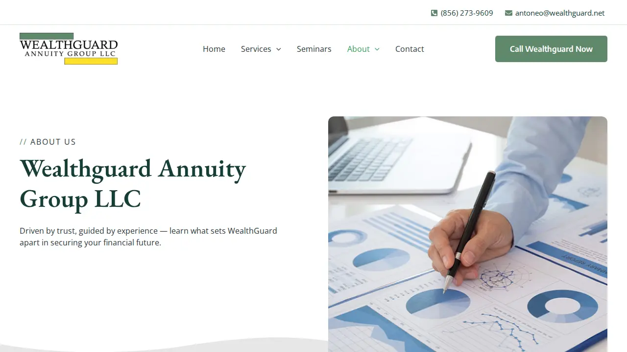 Wealthguard Financial Architects, Inc. page