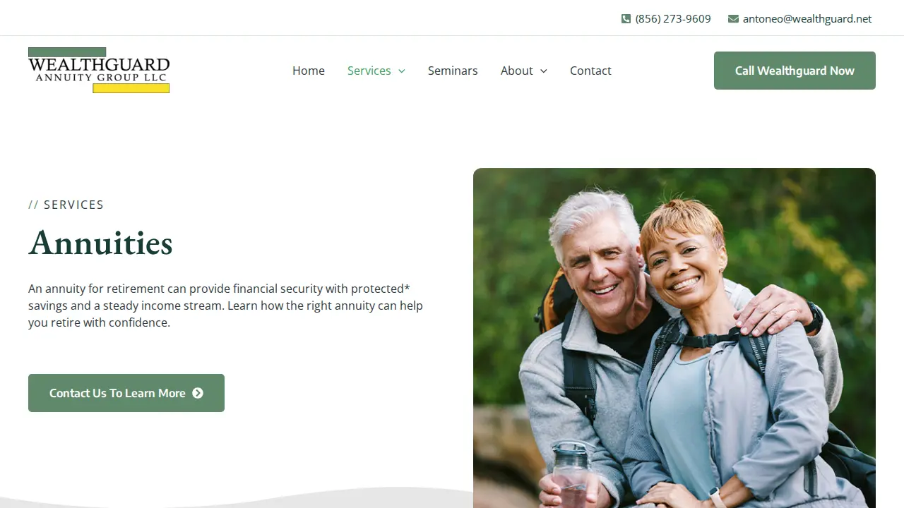 Wealthguard Financial Architects, Inc. page