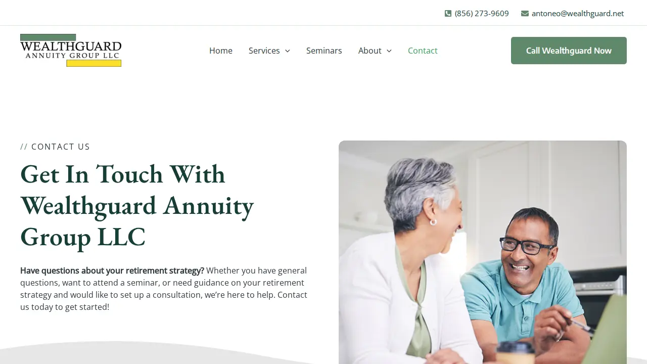 Wealthguard Financial Architects, Inc. page