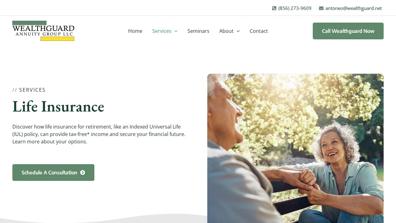 Wealthguard Financial Architects, Inc. page