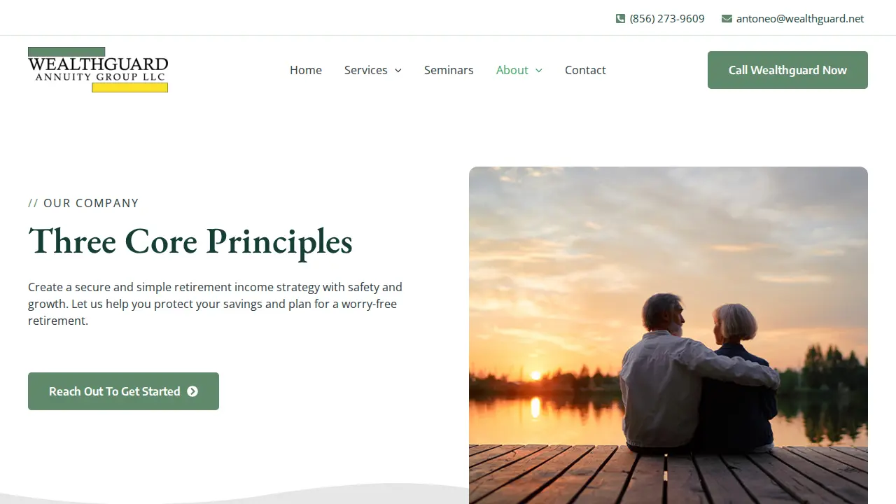 Wealthguard Financial Architects, Inc. page