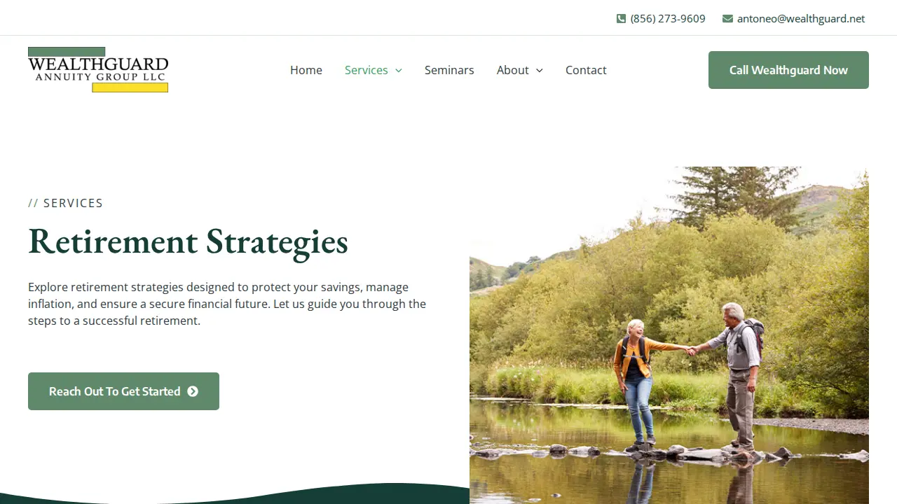 Wealthguard Financial Architects, Inc. page