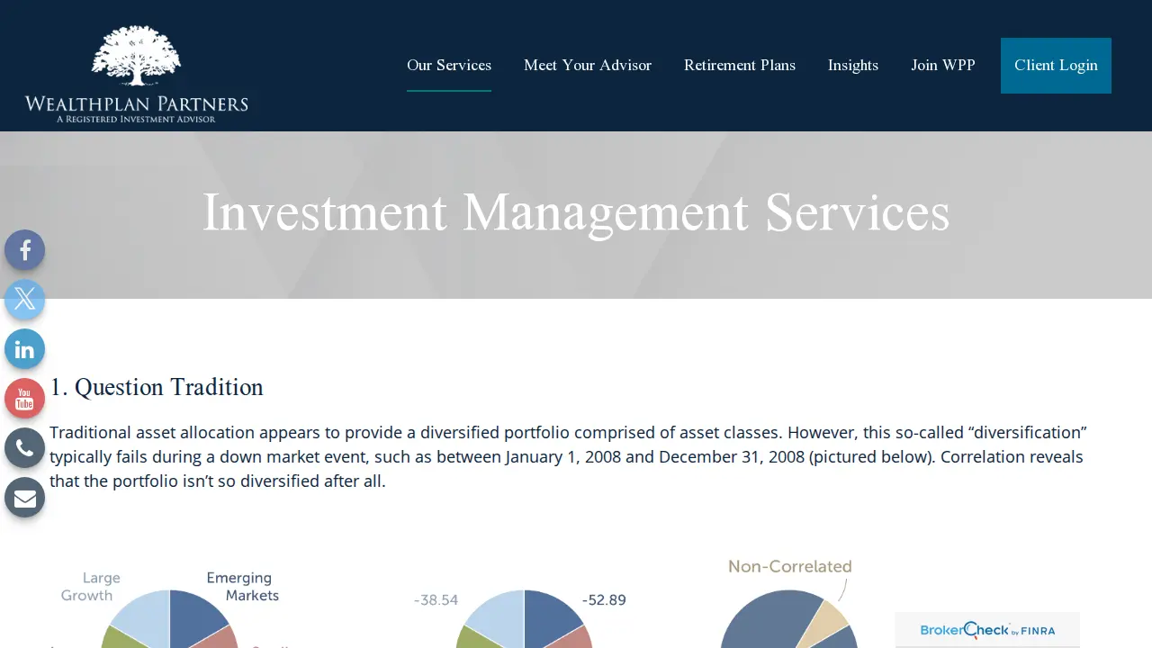 WealthPLAN Partners page
