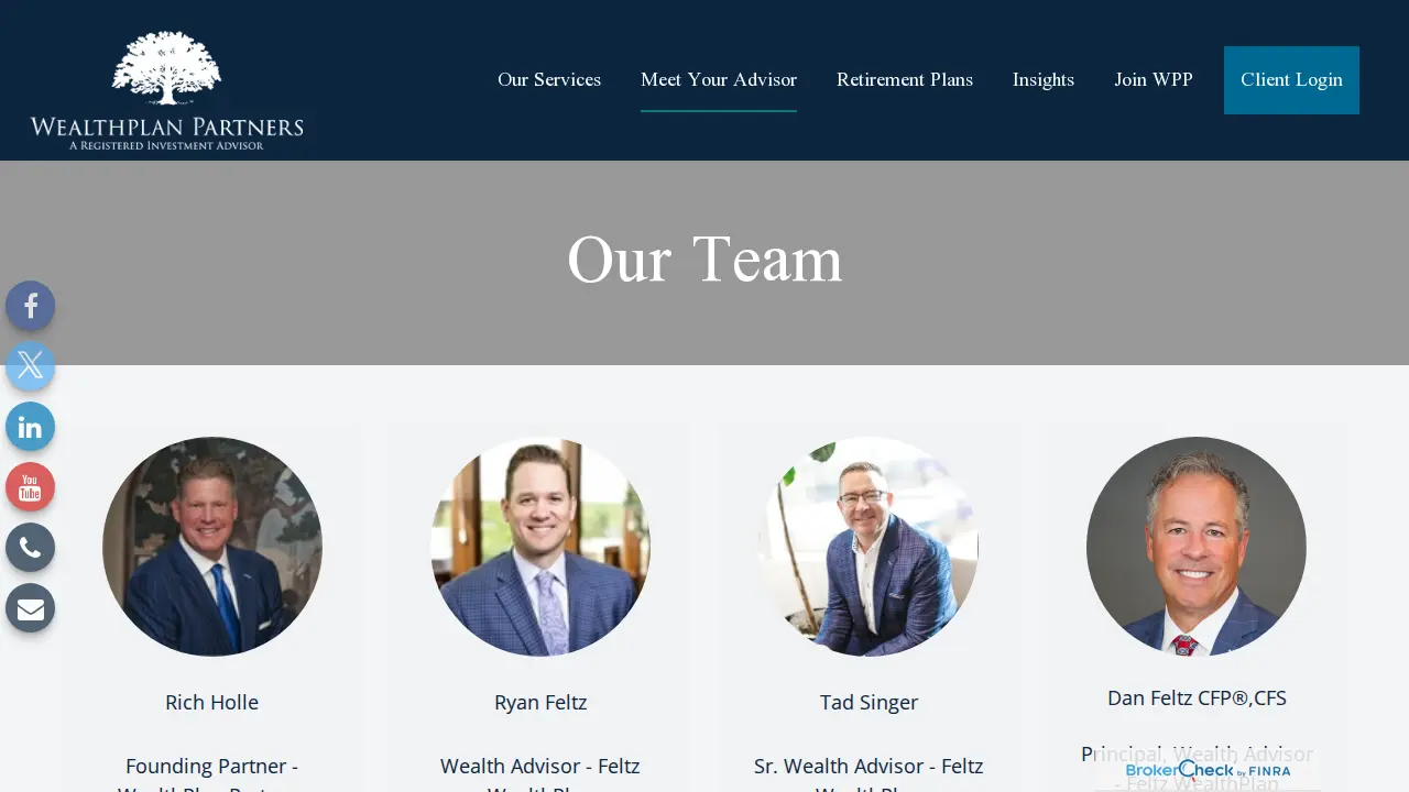 WealthPLAN Partners page