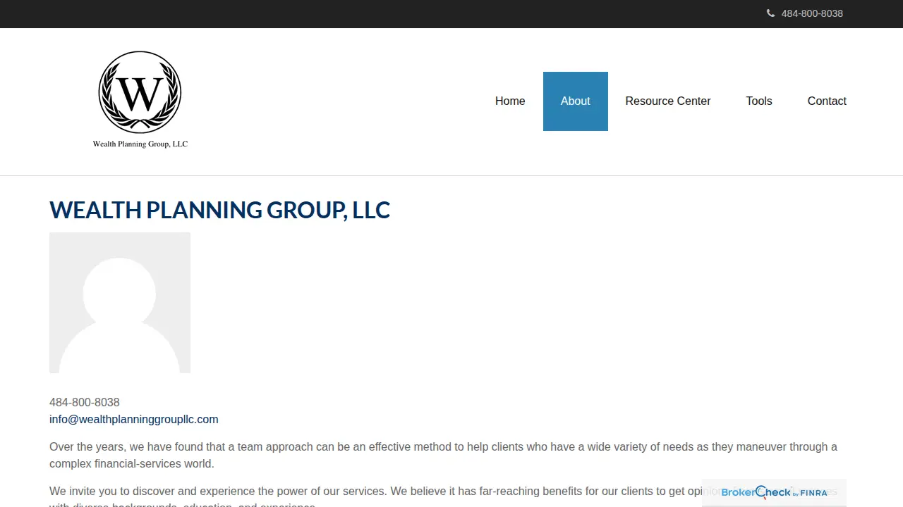 Wealth Planning Group, LLC page
